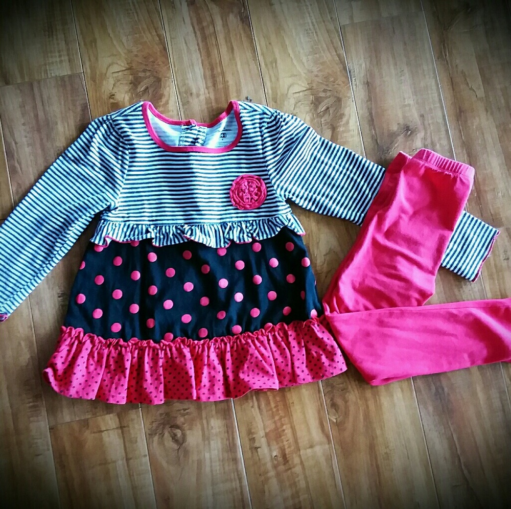 Girls 2 piece pant set